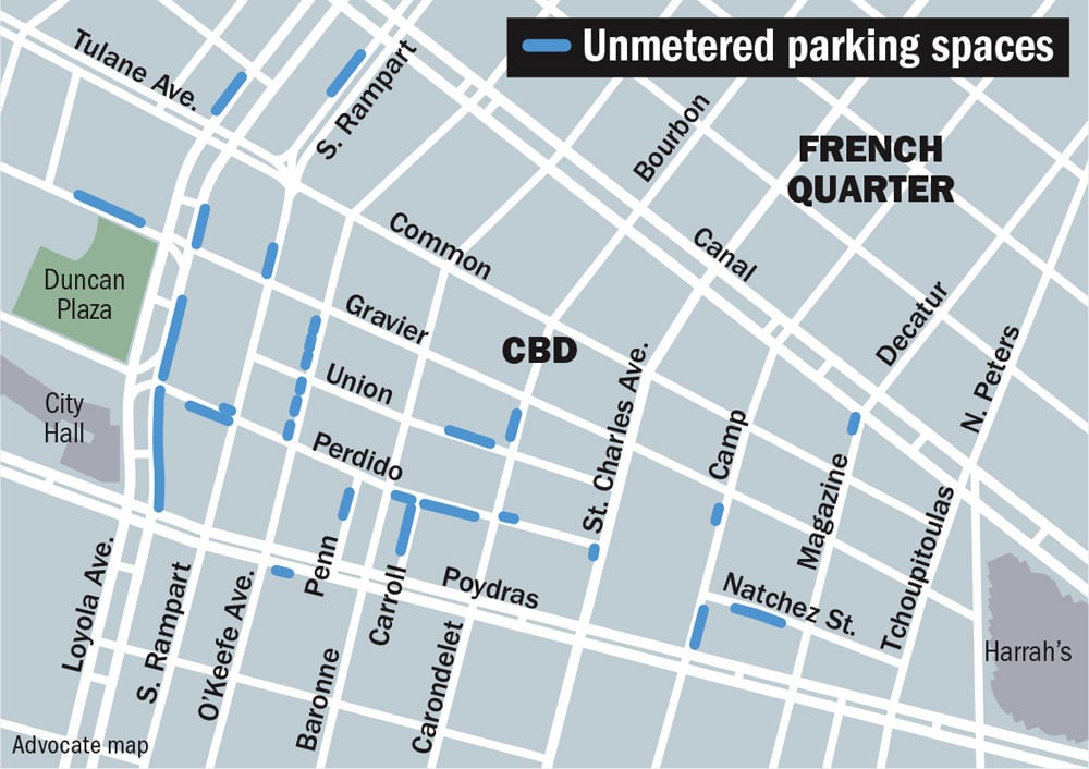 Free Parking In Downtown New Orleans? It Exists, But Days Numbered; See ...