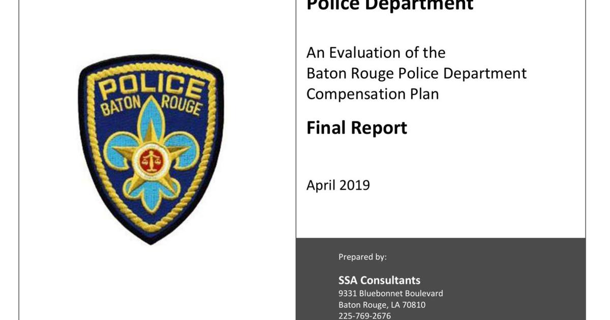 Brpd Patch Full BRPD pay study | | theadvocate.com