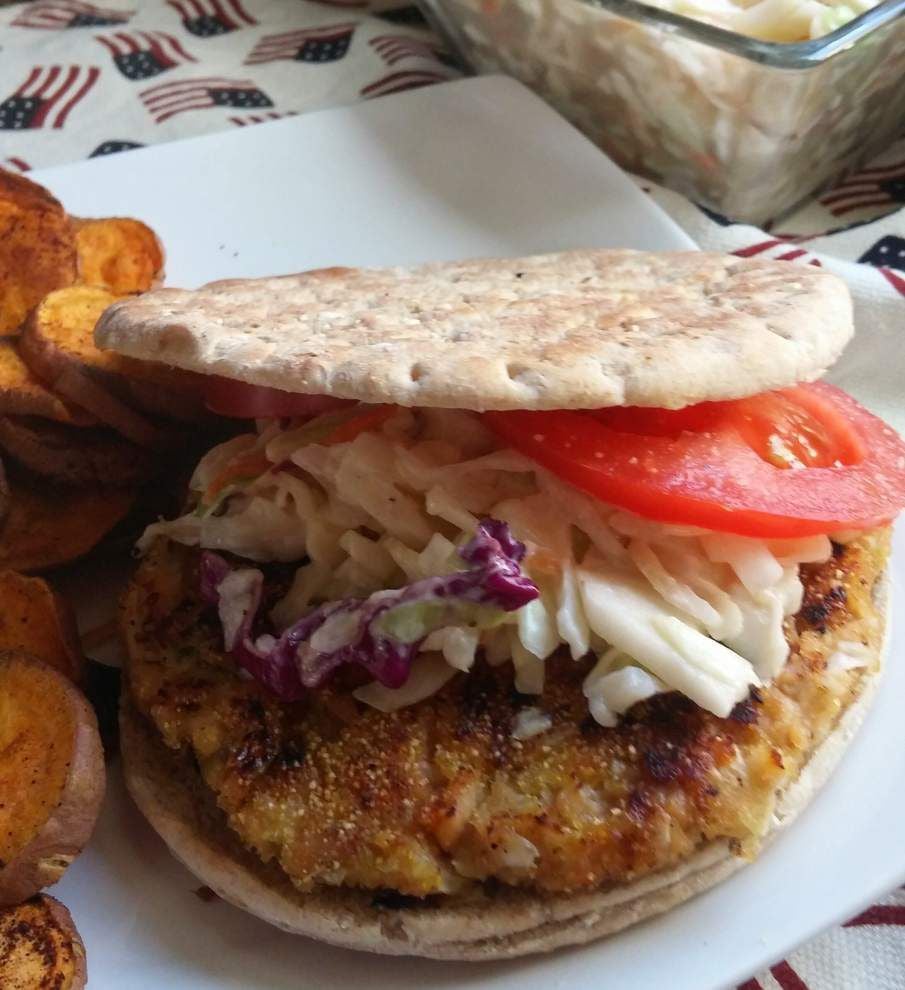 Leftover Coleslaw Salmon Burgers Entertainment/Life
