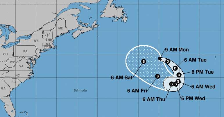 Subtropical Storm Don forms in the Atlantic | Hurricane Center ...