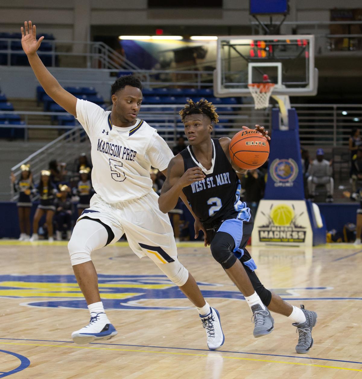 Points Aplenty Madison Prep Runs Past West St Mary 95 37 In 2a