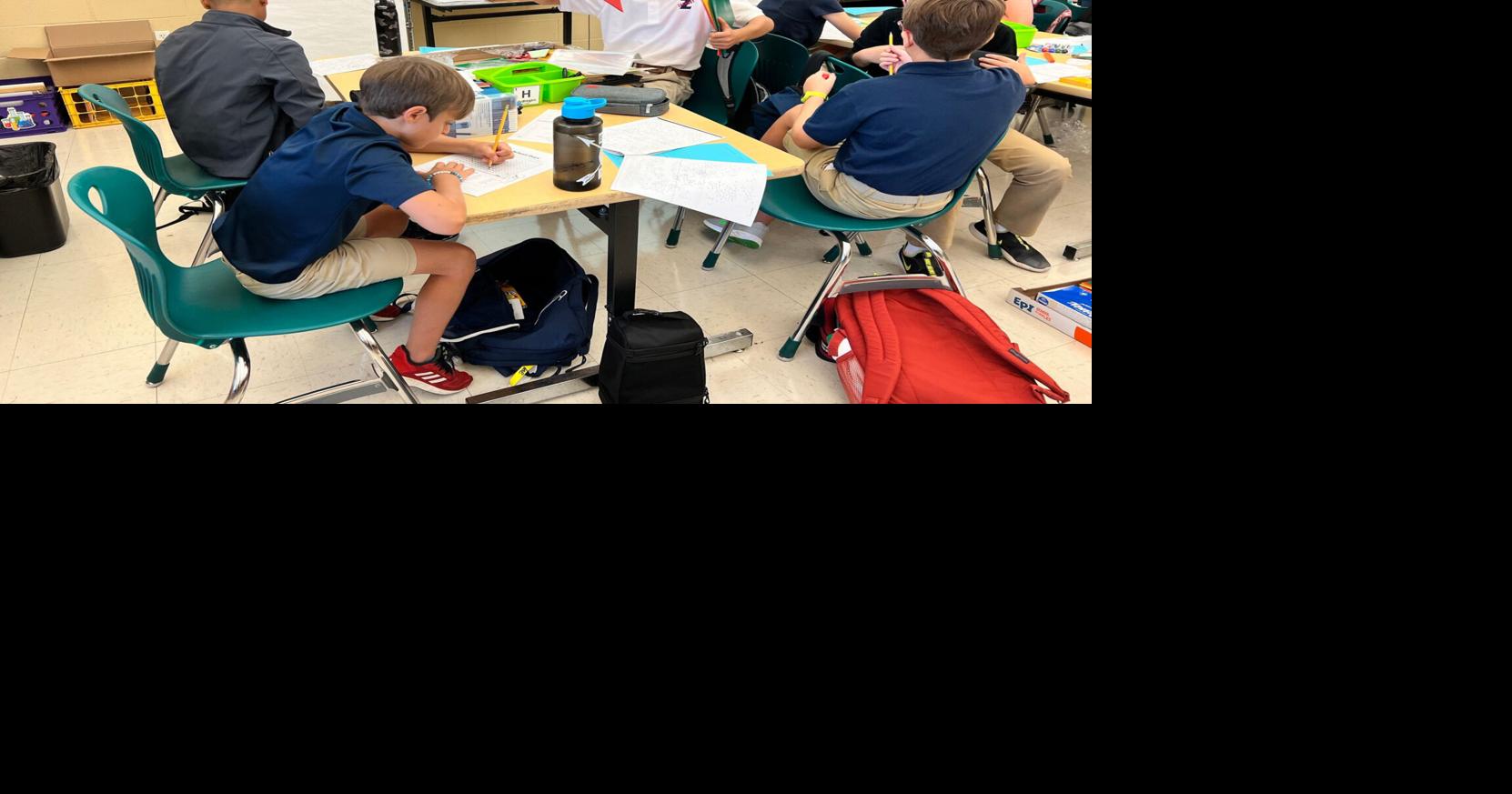 Copper Mill Elementary returns to school Zachary