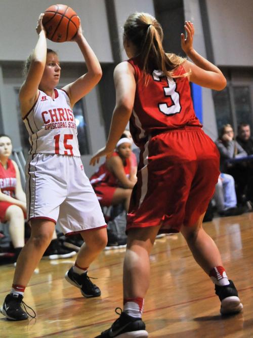 Sydney Schultz Christ Episcopal Girls Basketball Jordan Ingram