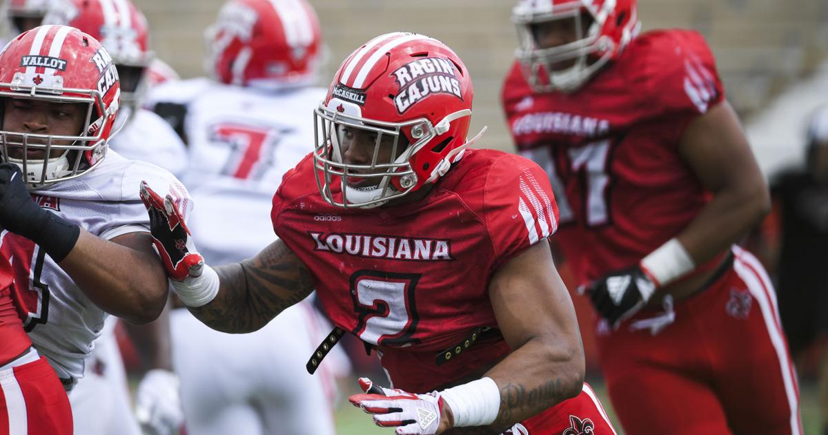Lorenzo Ragin UL linebacker Lorenzo McCaskill taking advantage of his chance of ...