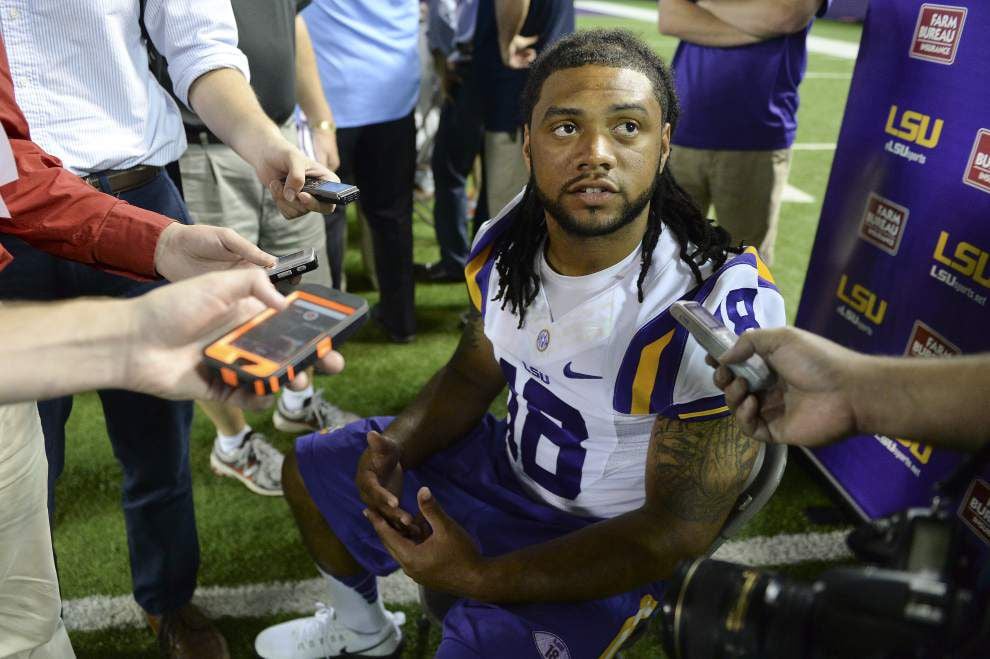 Video: LSU running back Terrence Magee is eager to see both quarterbacks play in opener _lowres
