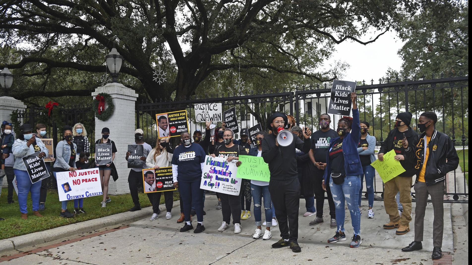 I M Tired Of Hurting Quawan Charles Mother Activists Call For Justice At Governor S Mansion News Theadvocate Com