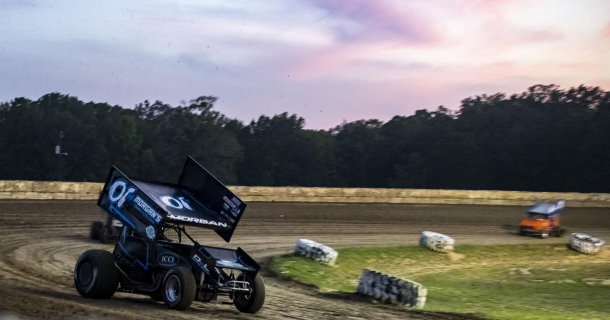 Photos: See what it's like during a night at the races in Baker