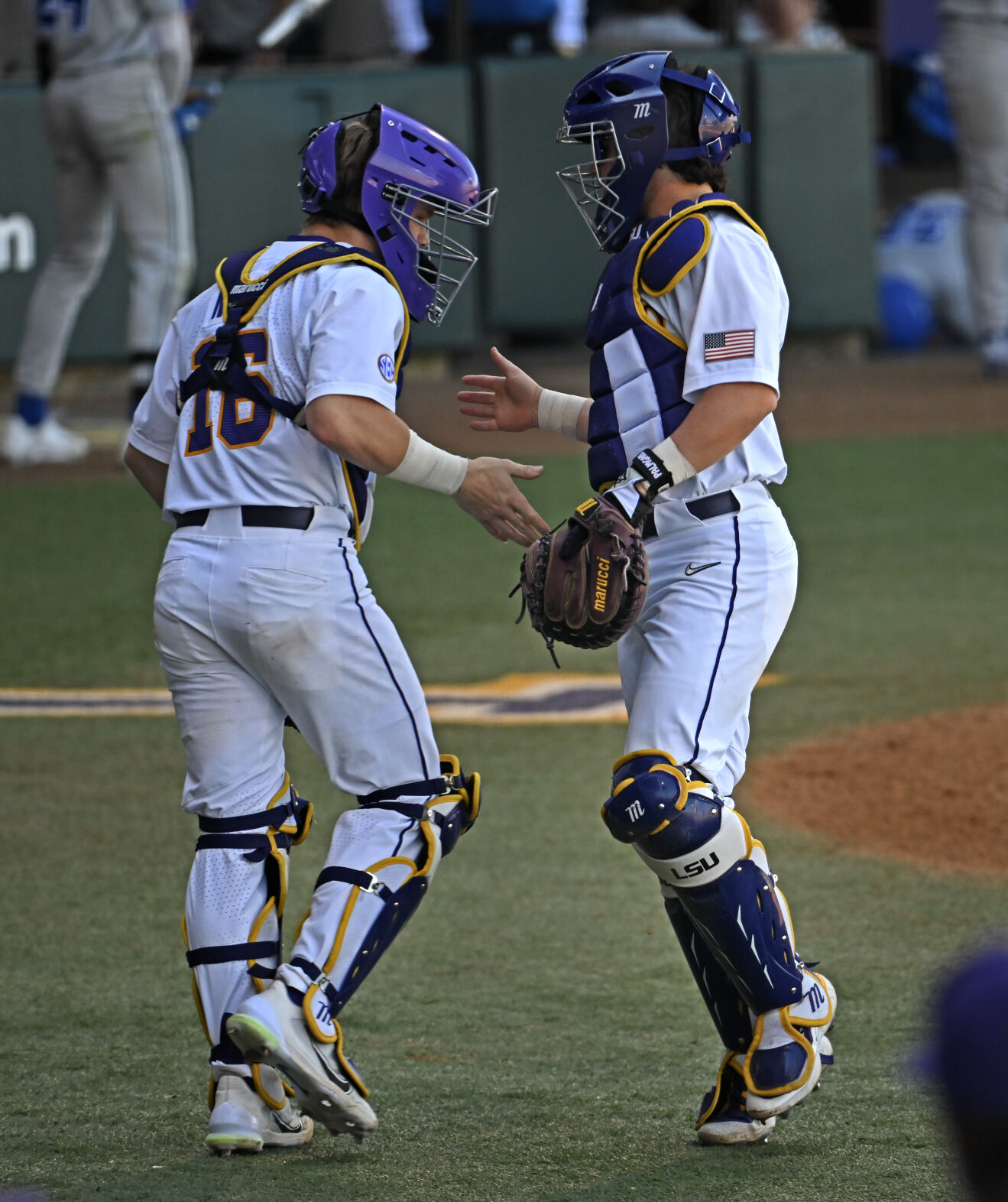 DC had the mojo last night🕺🏼, By LSU Baseball