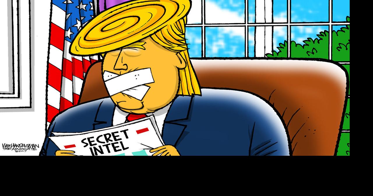 Walt Handelsman Oval Office "Tapes" Opinion