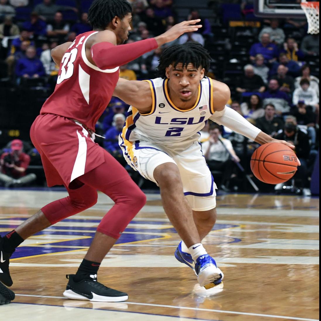 Darius Days Big Night Trendon Watford S Late Burst Propel Lsu Basketball Past Arkansas Lsu Theadvocate Com