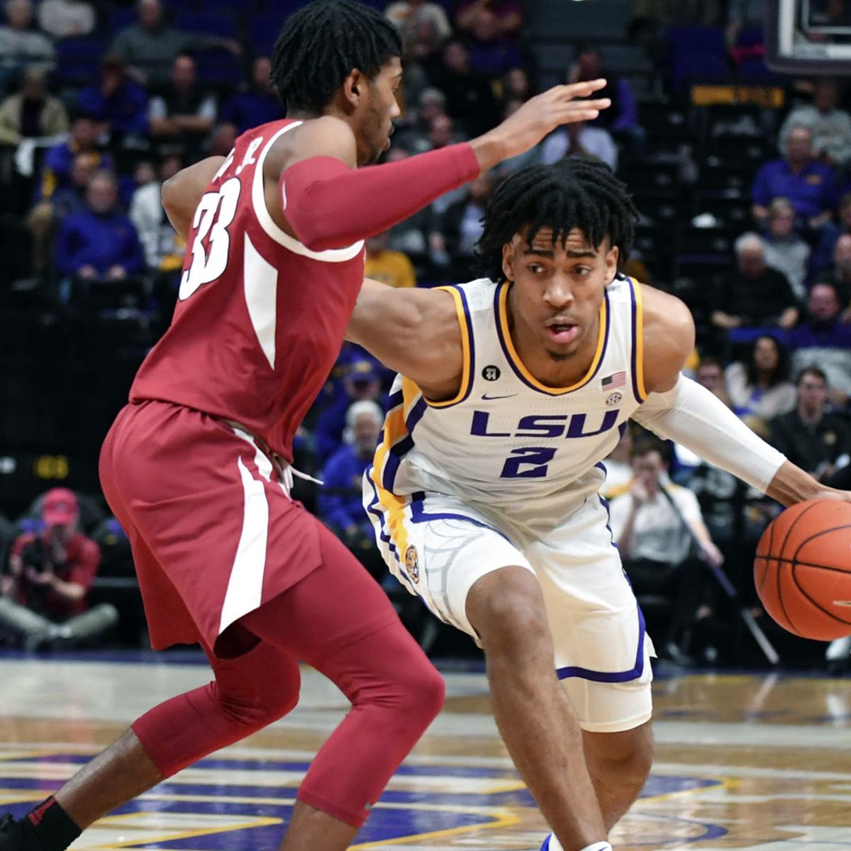 Darius Days Big Night Trendon Watford S Late Burst Propel Lsu Basketball Past Arkansas Lsu Theadvocate Com
