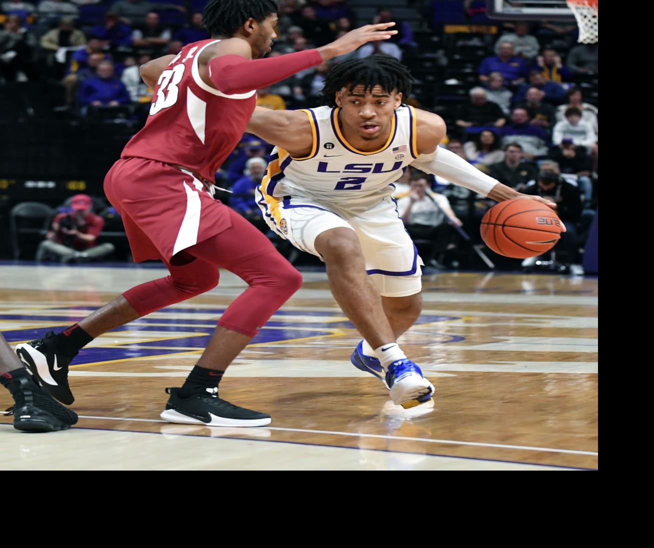 Darius Days Big Night Trendon Watford S Late Burst Propel Lsu Basketball Past Arkansas Lsu Theadvocate Com