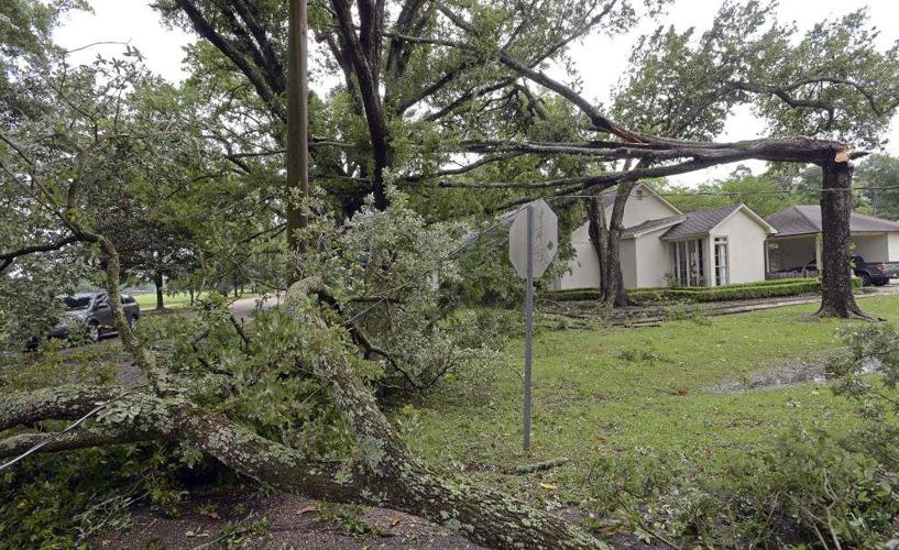 Photos Monday's severe storms in Baton Rouge took no mercy on homes