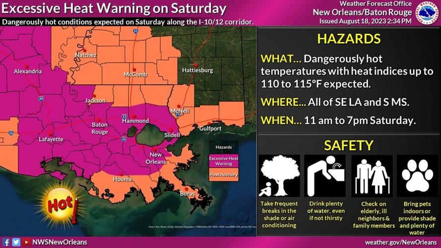 Excessive heat warning