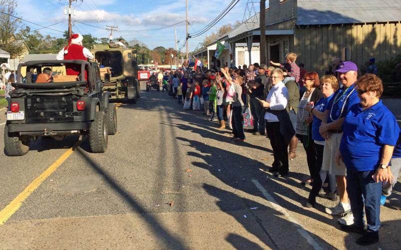 St. Francisville’s annual Christmas parade, which is sponsored by the