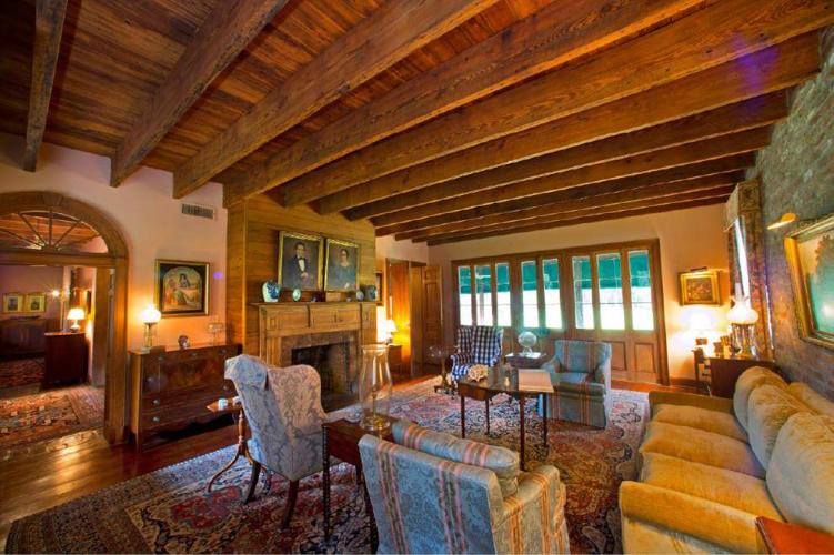 Stash of architectural salvage gives Gonzales home warm, woody feel