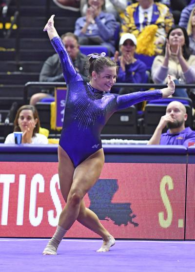 On Senior Night Lsu Gymnast Mckenna Kelley Still Wrestling With