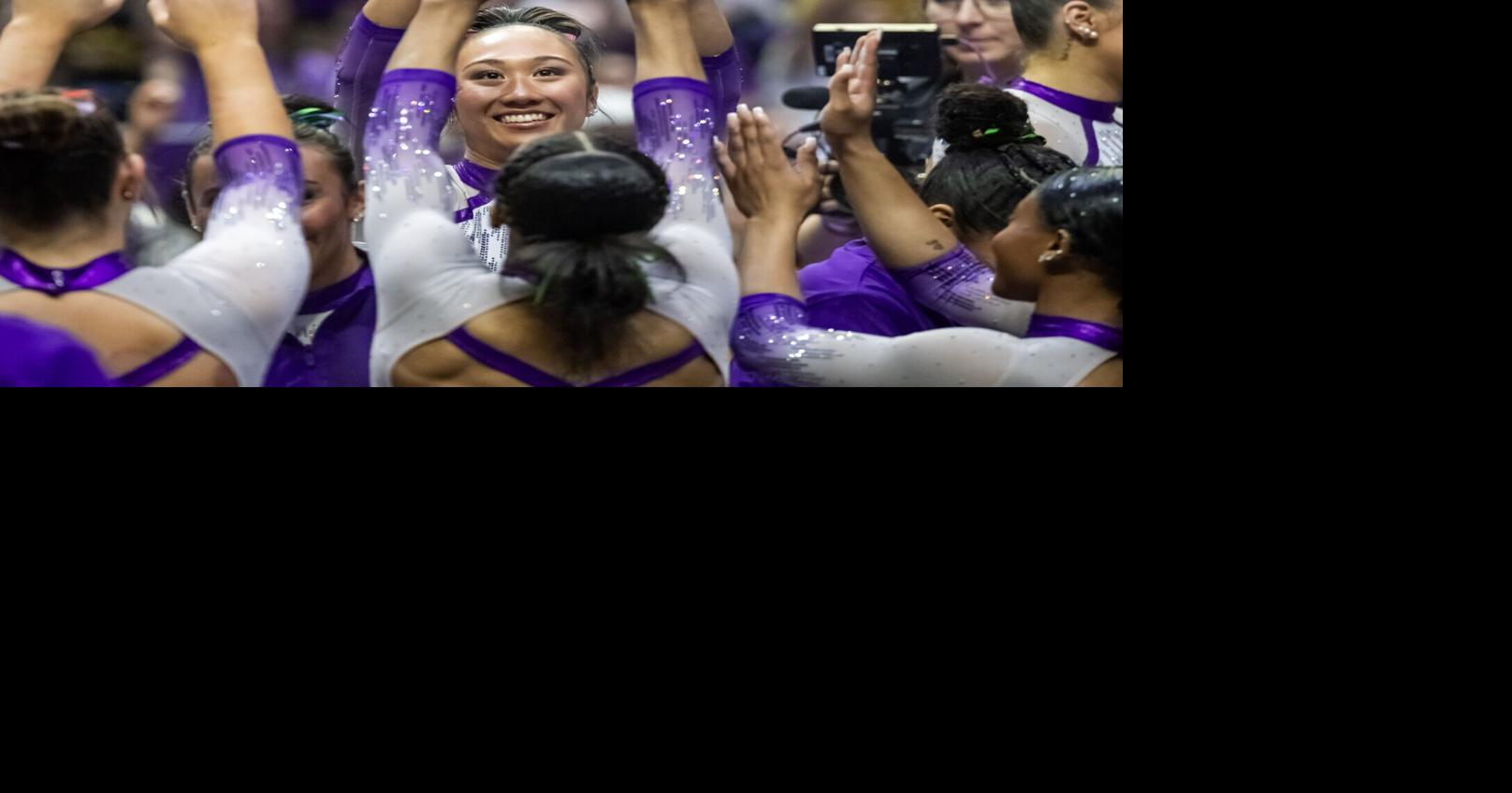 Kailin Chio’s perfect 10 on floor caps a dazzling night for No. 2 LSU gymnastics team