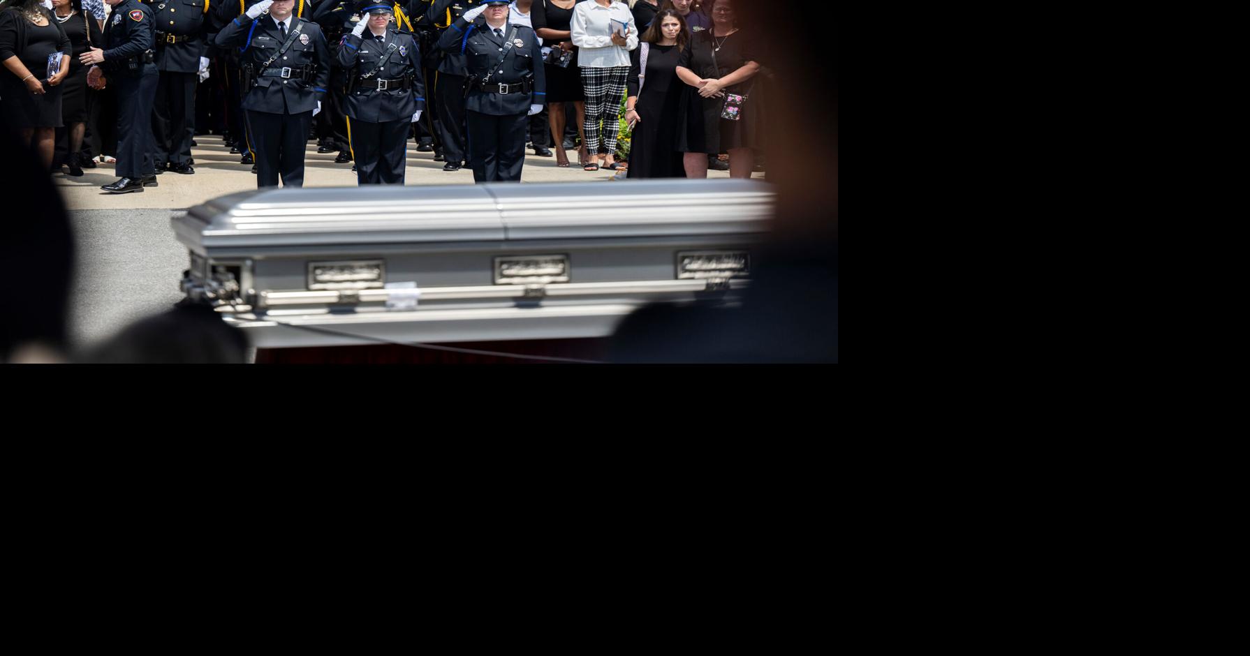 Loved ones share their goodbye at fallen officer funeral News