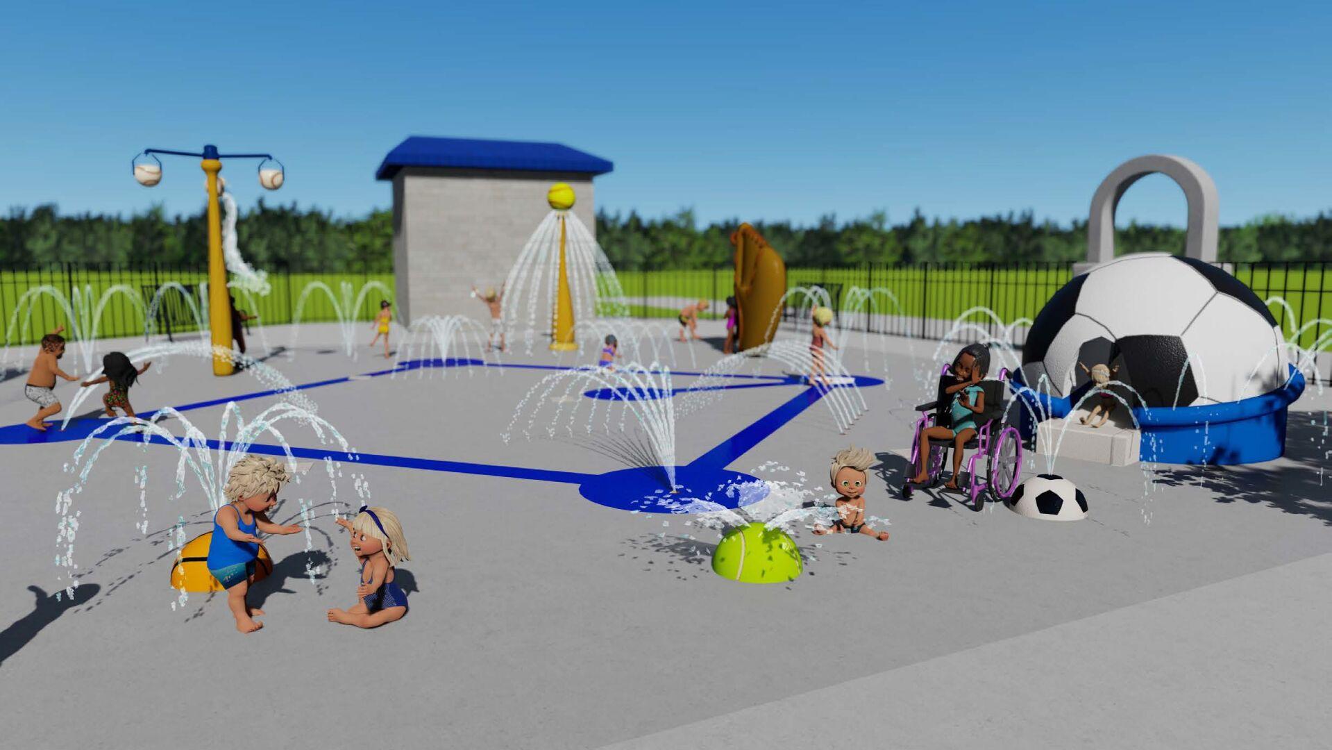 Here's a preview of Youngsville's new splash pad project expected to