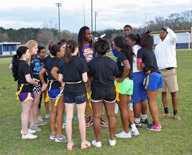 Powder puff flag football game raises funds for St. Jude West Feliciana