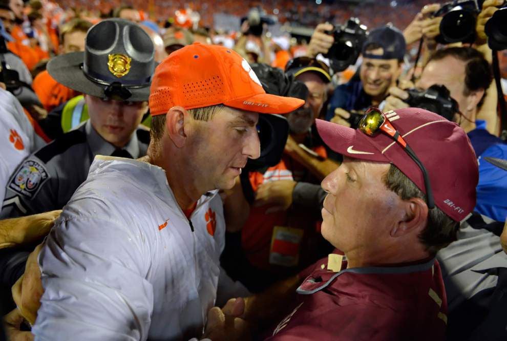 How I Voted (in the AP poll): Clemson is our new No. 1, and the Tigers slip to No. 8 after the loss to Bama _lowres