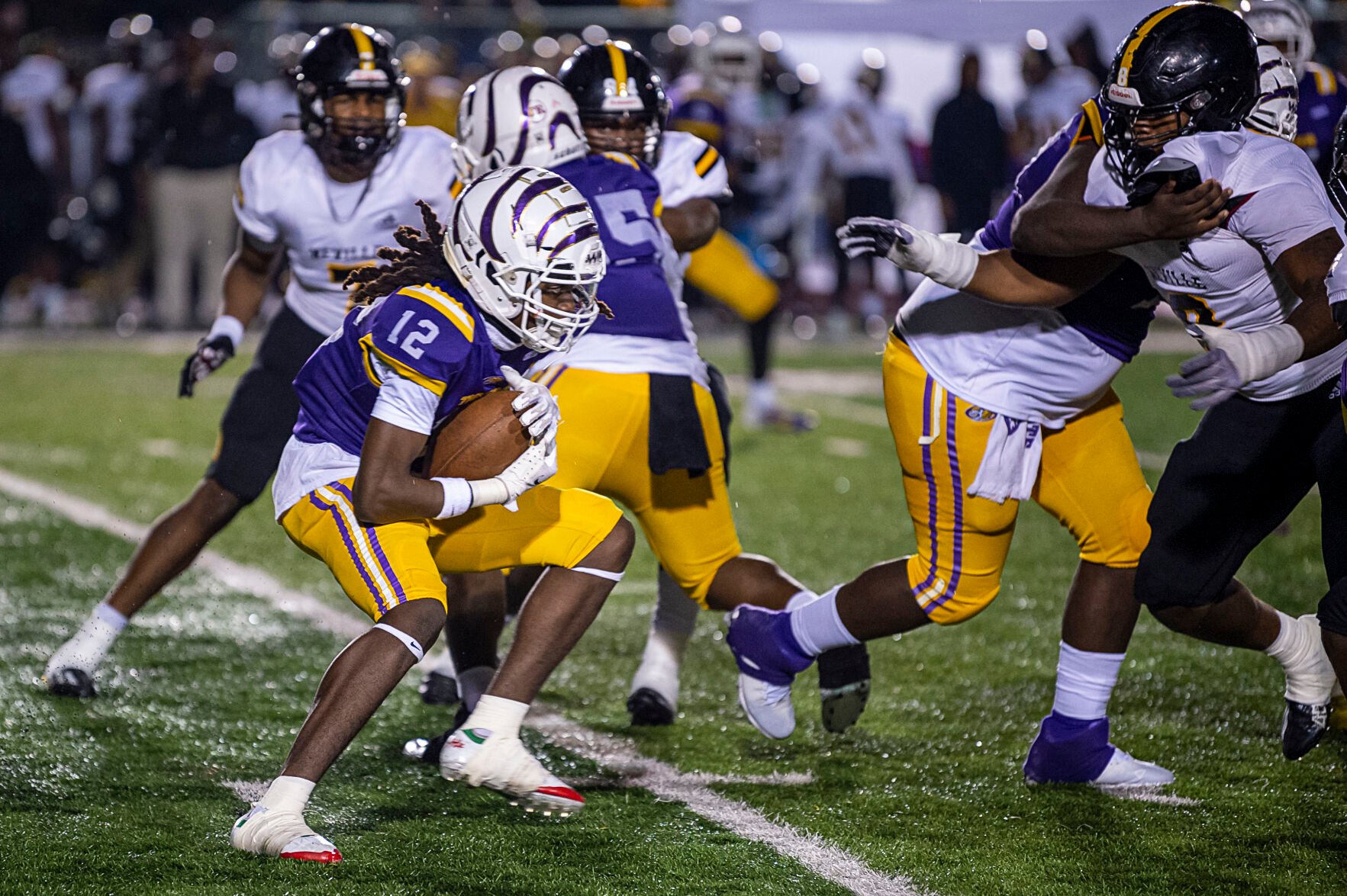 Westgate defeats Neville in lhsaa football quarterfinal Photos