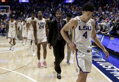 After Sec Tournament Early Exit Dejected Lsu Basketball Looking