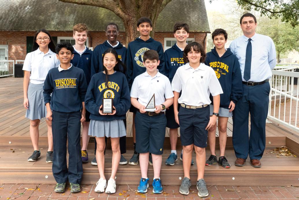 Episcopal School of Baton Rouge Mathcounts team wins chapter
