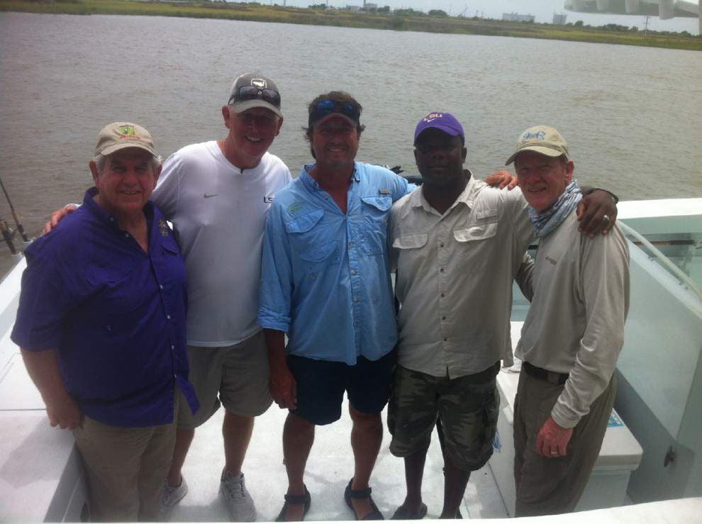 Video: Cam Cameron goes fishing, talks more LSU football _lowres