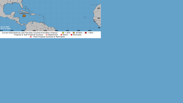 Disturbance in Caribbean Sea could become a tropical storm | Hurricane ...