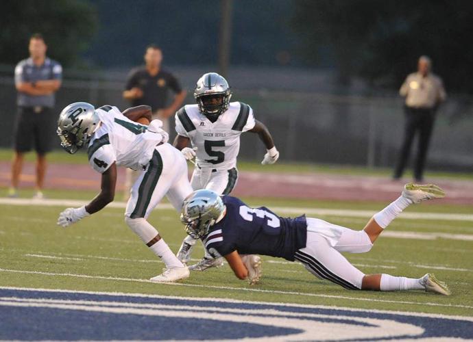 Mathew Lagrange catches three TDs, including the gamewinner, as St