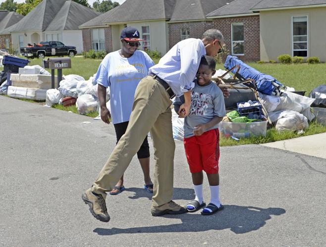 Transcript: President Obama addresses Louisiana floods after tour of ...