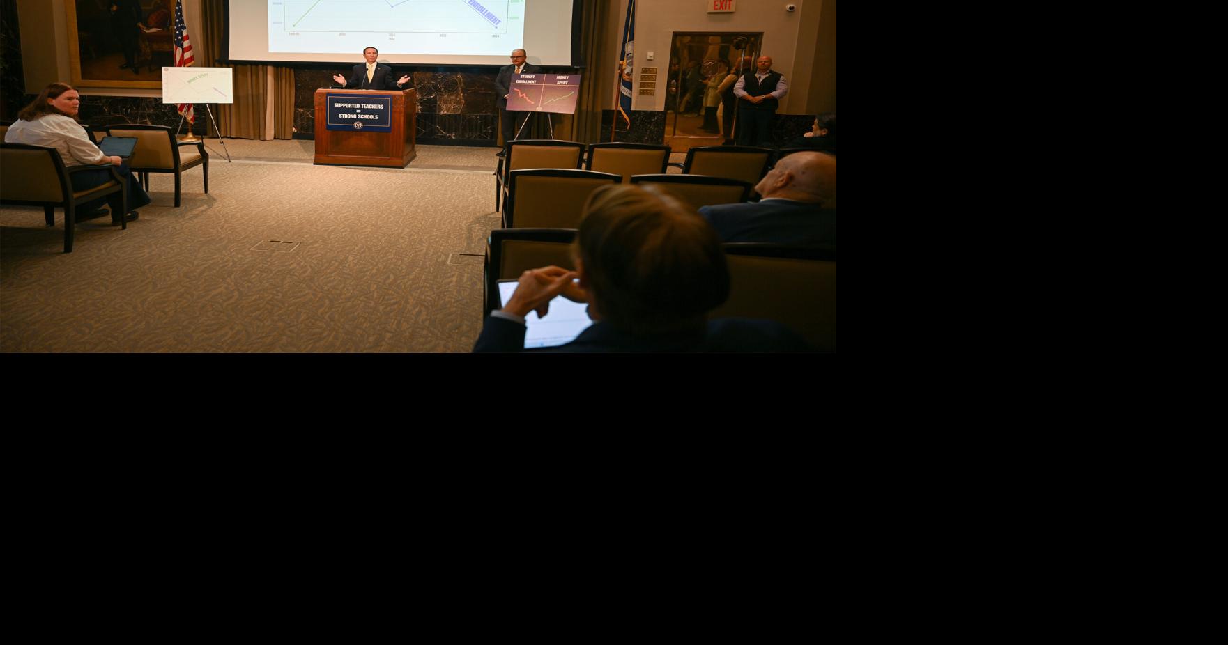 Louisiana school boards consider suing over Landry’s funding cut, teacher stipend plan