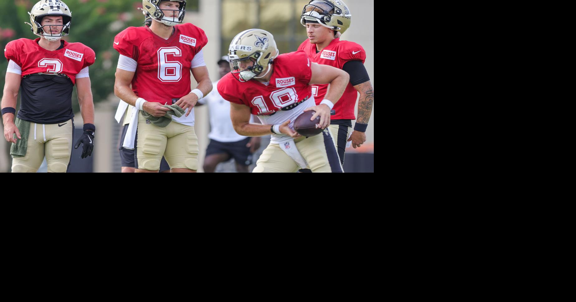The Saints rank their quarterbacks on first unofficial depth chart ...