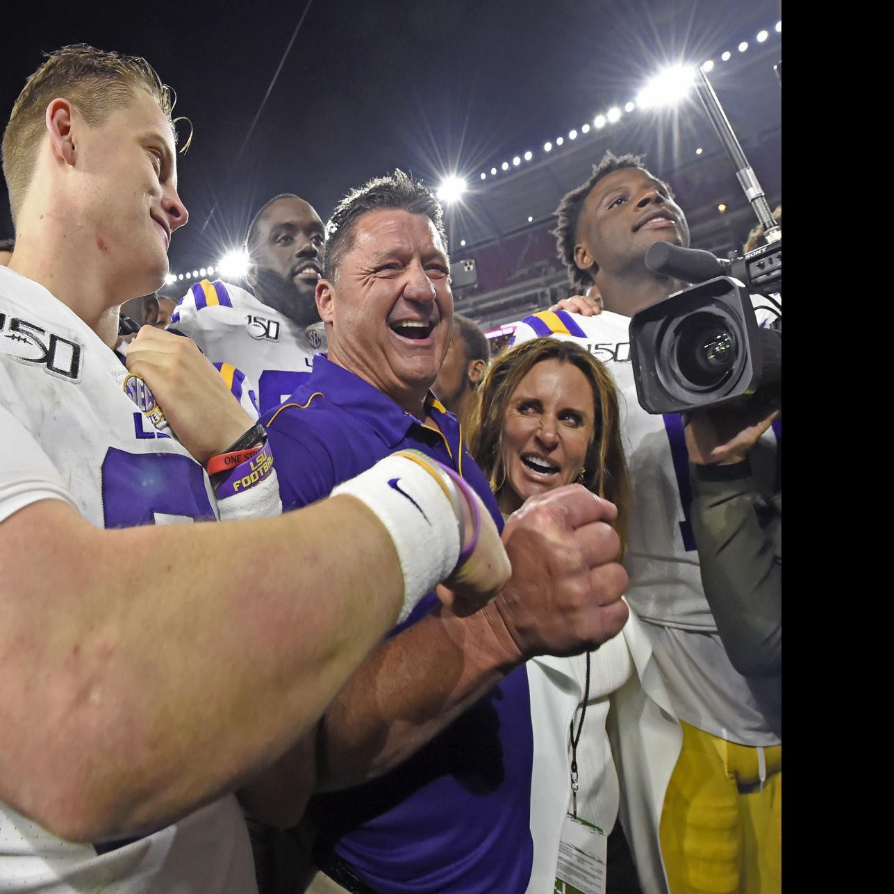 LSU's Burrow, Auburn's Brown named AP SEC players of year