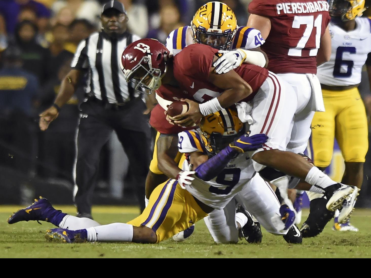 Will Tua Tagovailoa Play In Lsu Alabama We Really And Truly Don T Know Saban Says Lsu Theadvocate Com