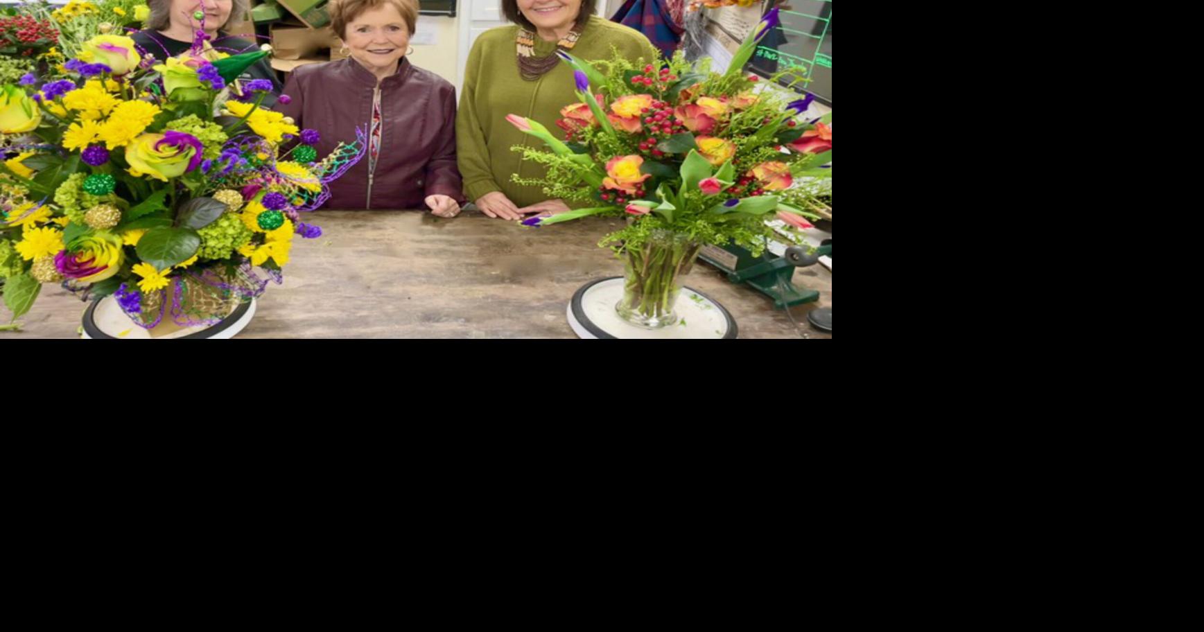 Gonzales Garden Club members open new year with visit to wholesale florist Ascension
