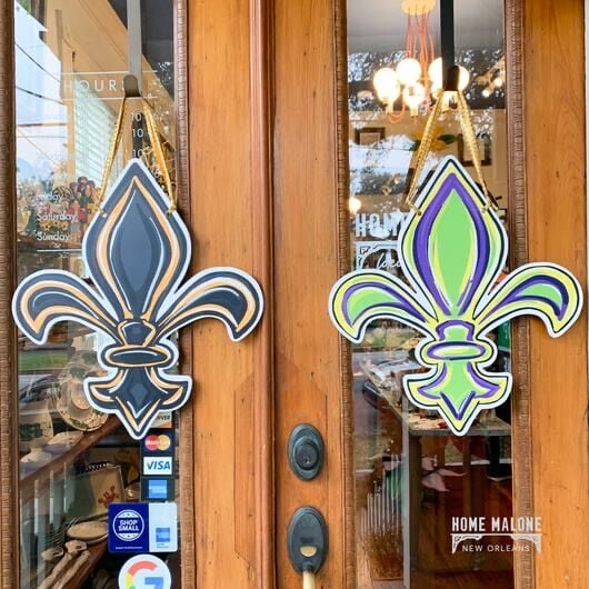 New Orleans Saints Football Door Hanger