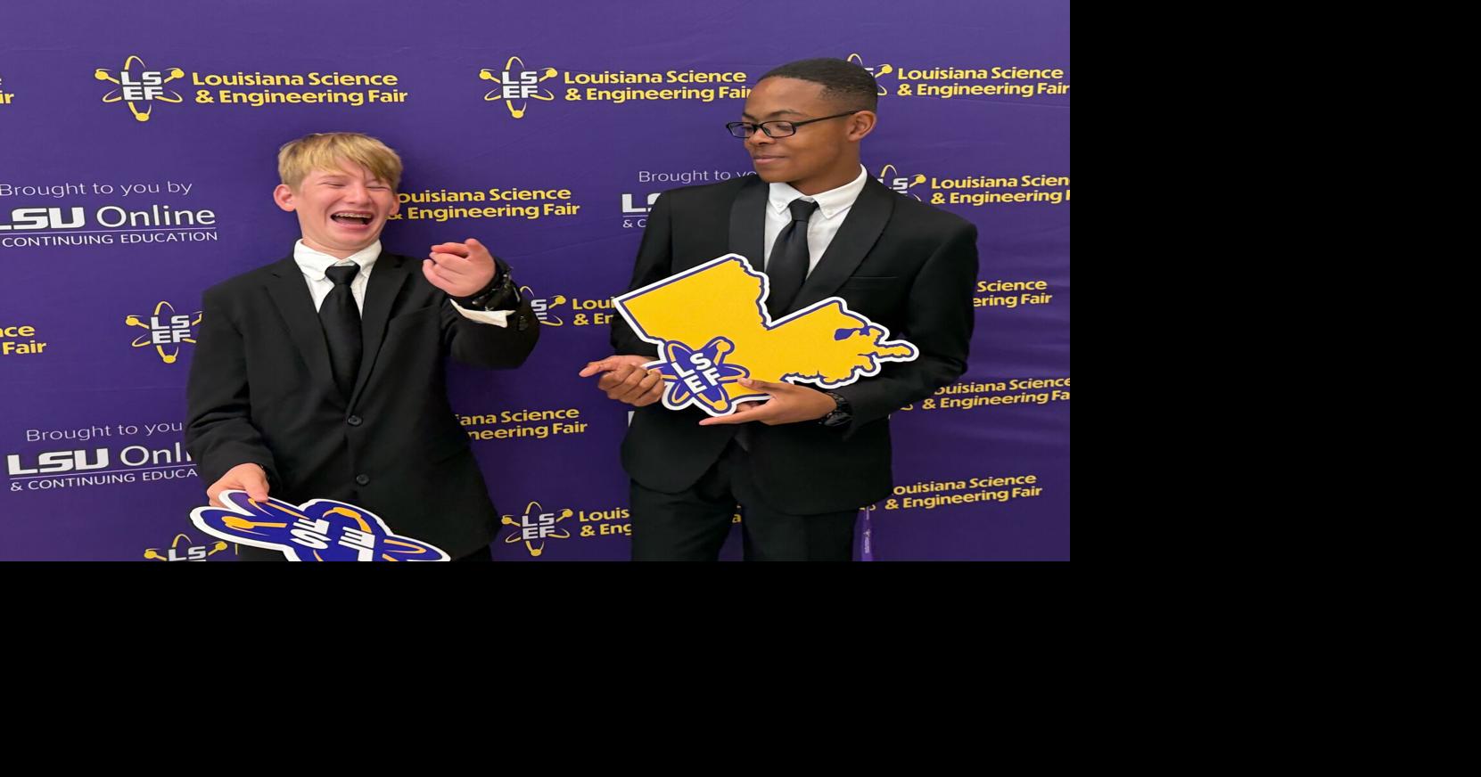 Middle schoolers bring big science to Louisiana's state science and engineering fair at LSU