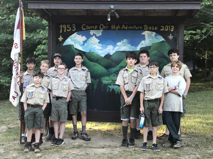 Boy Scout Troop 61 attends summer camp in Arkansas St. Francisville