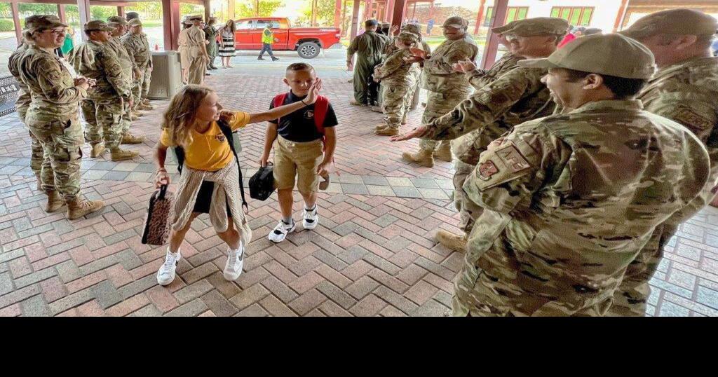 Belle Chasse Academy servicemen entryway jpg theadvocate com