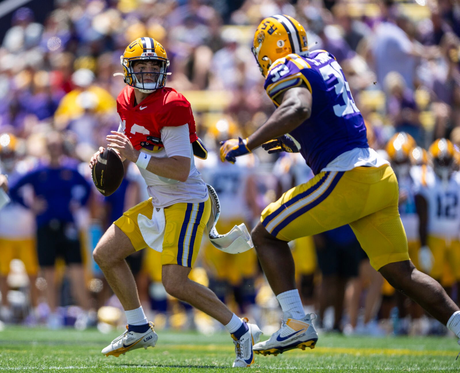 LSU QB Position Preview: Can Garrett Nussmeier Step In? | LSU ...