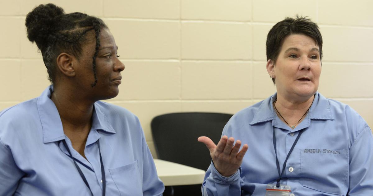 One year after flood Evacuated inmates restock wares, prison stands