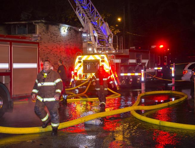 Major fire at Goodwood Place Apartments causes roof to collapse on