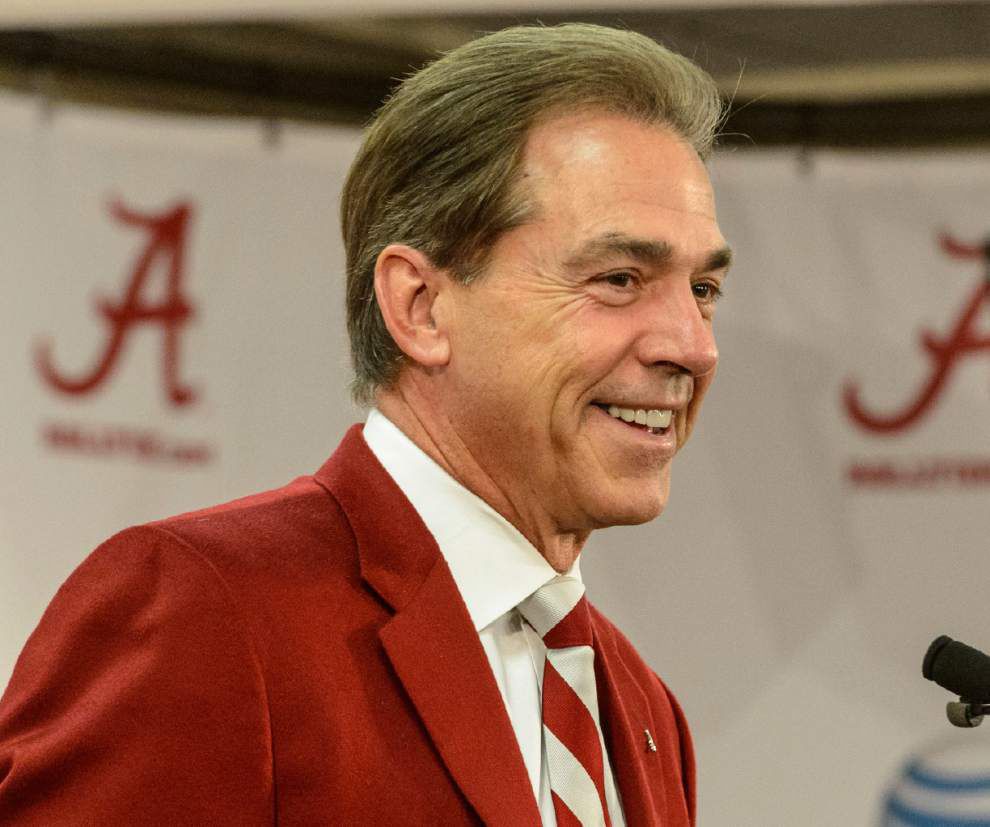 Video: Saban's advice for Sunseri - "play fast" _lowres