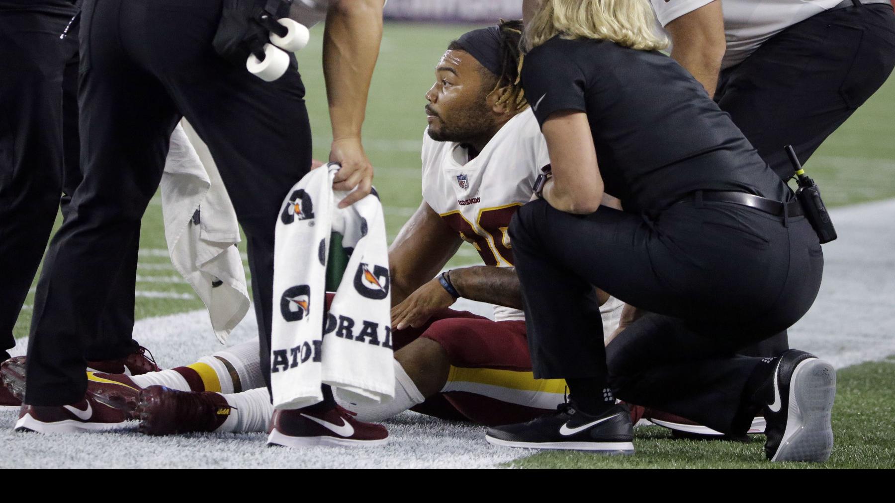Former Lsu Star Derrius Guice Out For Season After Torn Acl In Redskins Debut Lsu Theadvocate Com