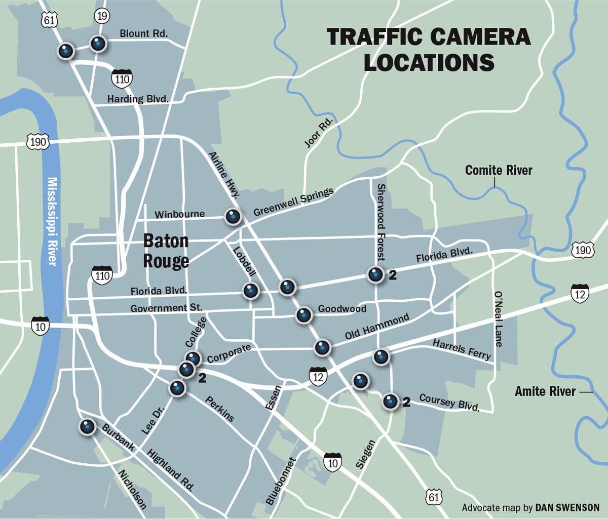 This Baton Rouge Man Owes 26k In Red Light Camera Tickets He