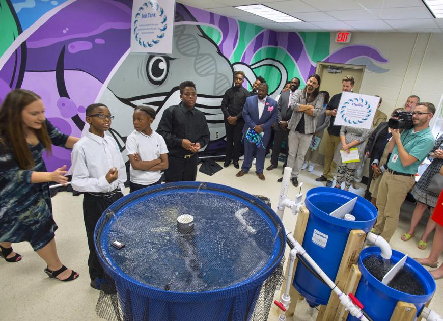 Brookstown Middle Wins Green Ribbon Award For Aquaponics Other