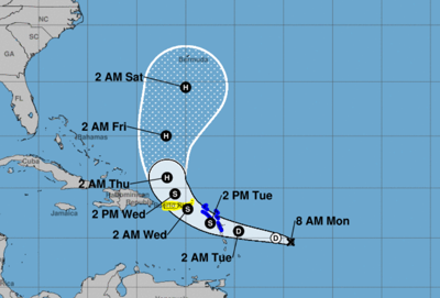 System likely to become Tropical Storm Ernesto in 2 days | Hurricane ...